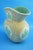 Turquoise Majolica Ceramic Vase with Vine Leaf Decoration attributed to Nino Strada for Cima Deruta, 1950s For Sale - Image 8 of 18