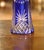 Mid-Century Czech Cobalt Cut-to-Clear Crystal Vase For Sale In Dallas - Image 6 of 9