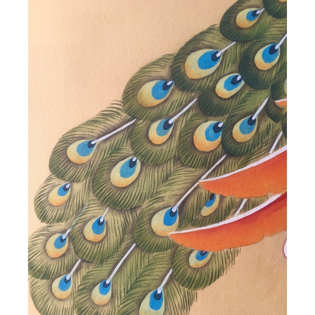 Not Yet Made - Made To Order 30"*60"/Panel, Unframed Chinoiserie Hand Painted Silk Wallpaper - Set of 2 For Sale - Image 5 of 6