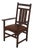 Stickley Mission Oak Arts & Crafts Armchair For Sale