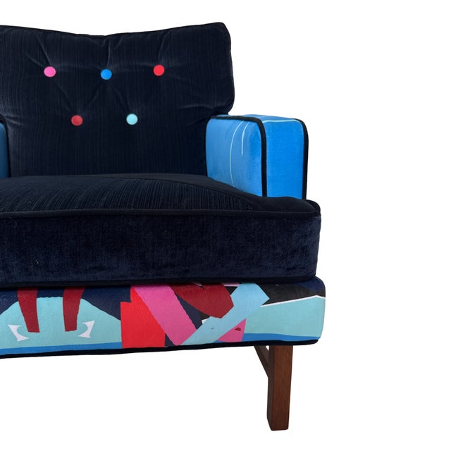 MCM Vintage Armchair For Sale - Image 4 of 8