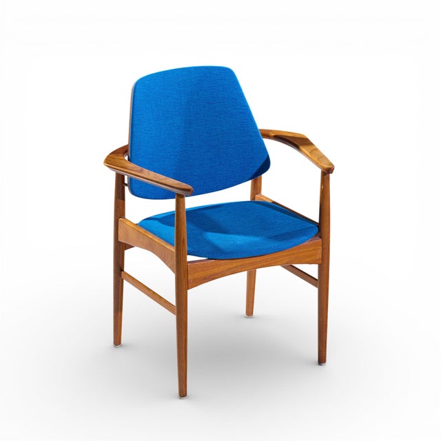 Arne Vodder for Bovirke Mid Century Danish Teak Dining Chairs - Set of 6 For Sale - Image 13 of 14