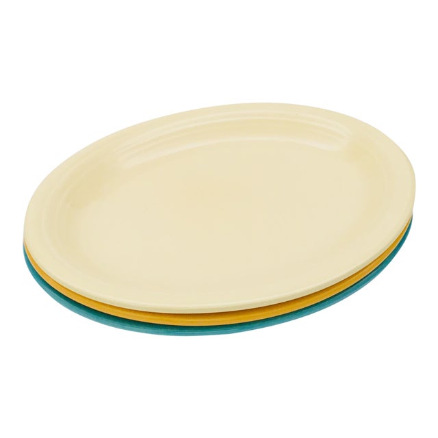 Vintage MidCentury Fiesta Fiestaware Platters Set of 3 Chairish