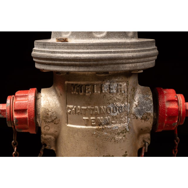 Metal Vintage Cast Aluminum Fire Hydrant Cross-Section Demonstration Mod For Sale - Image 7 of 8