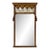 Mid-Century Hollywood Regency Gilt Rope and Tassel Trumeau Pier Mirror For Sale