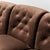 Wood 4-Seater Modular Sofa in Brown Velvet, 1970s, Set of 4 For Sale - Image 7 of 13