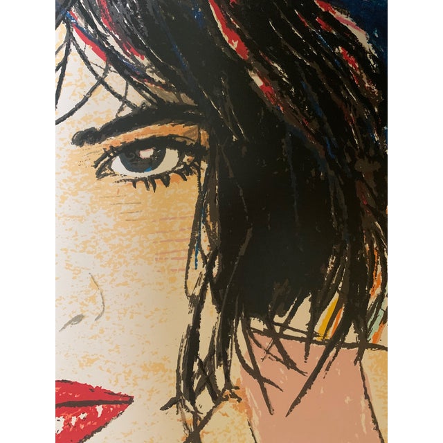 1990s "Chic" Serigraph by Pater Sato For Sale - Image 4 of 5