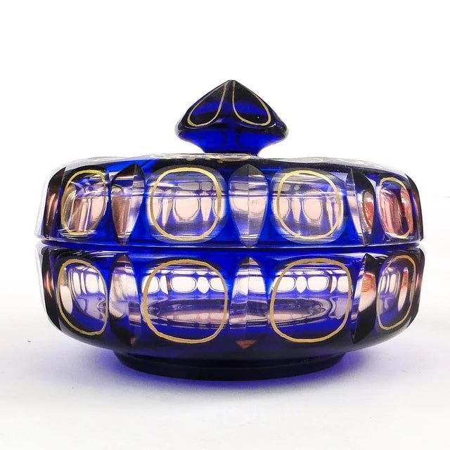 Biedermeier Candyer from Egermann, Czechoslovakia, 1950s For Sale - Image 12 of 13