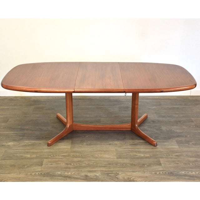 Dyrlund Danish Modern Teak Dining Table Chairish
