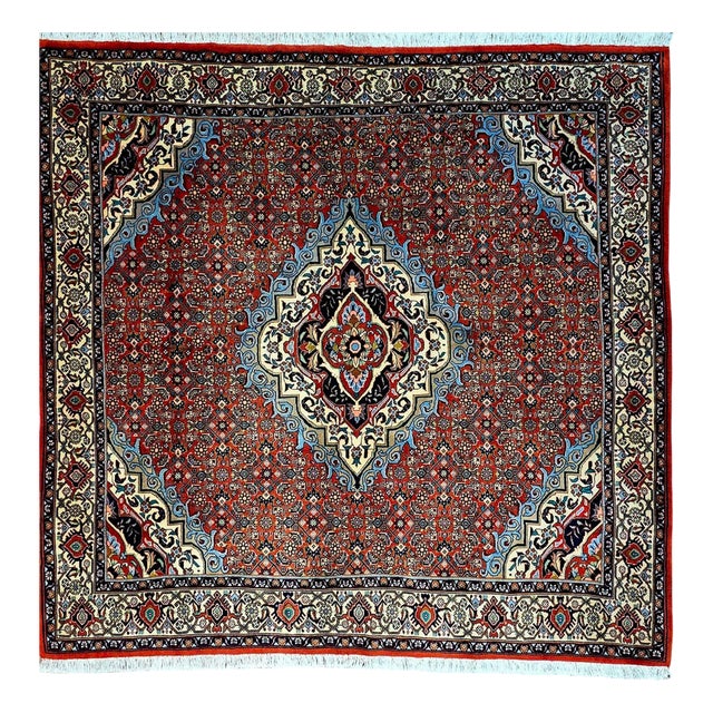 Middle Eastern Bidjar Rug in Pure Wool For Sale