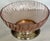 Made in France Pink Swirl Centerpiece Bowl With Silver Plated Base, Polished For Sale In Seattle - Image 6 of 10
