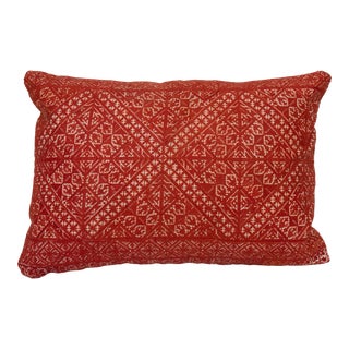 Contemporary Pillow Made From Early 20th Century Antique From a Fez, Morocco For Sale