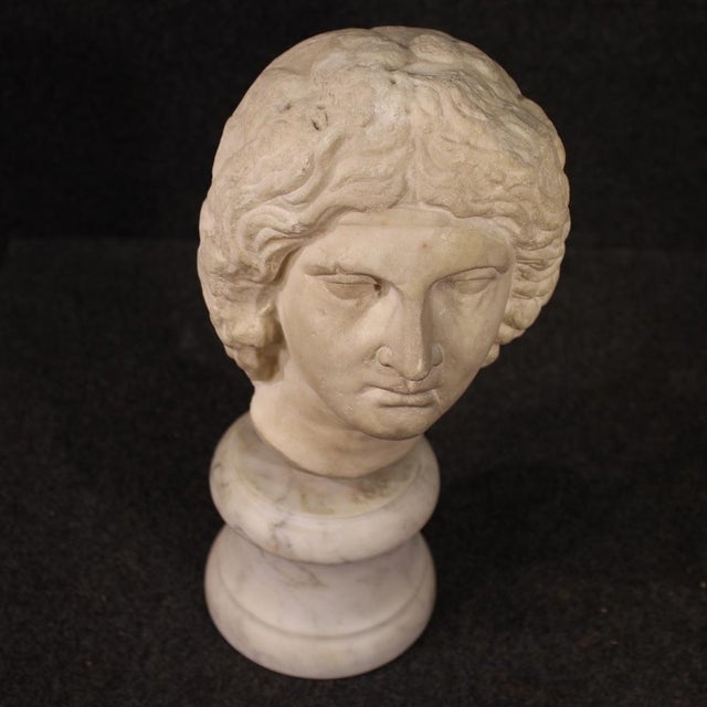 Italian Artist, Marble Head, 1660, Marble For Sale - Image 12 of 13