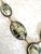 Contemporary Vintage Prehnite and Sterling Silver Bib Necklace For Sale - Image 3 of 5