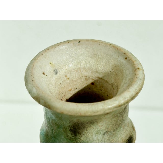 Studio Ceramic Candlestick with Organic Glaze, Denmark, 1970s For Sale - Image 6 of 15