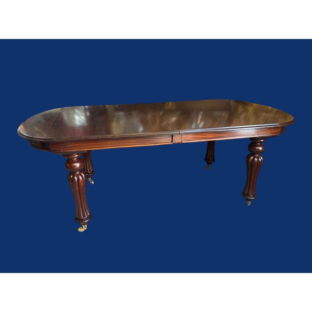 Mahogany Dining Table, 1950s For Sale - Image 15 of 17