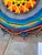 Vintage Hand-Woven Hopi "Dawa" (Sun God) Ojo De Dios Mandala – Artist Signed Bring a magnificent, vibrant burst of sacred...
