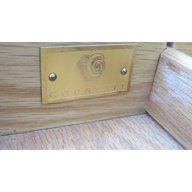 Amazing Mahogany Councill Executive Desk Designer For Sale - Image 16 of 18