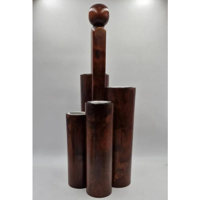 Vintage Italian Stand Holder, 1970s For Sale - Image 3 of 8