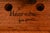 Henredon Mid-Century Modern Hollywood Regency Oak and Burl Wood Extension Dining Table, Newly Refinished For Sale - Image 14 of 15