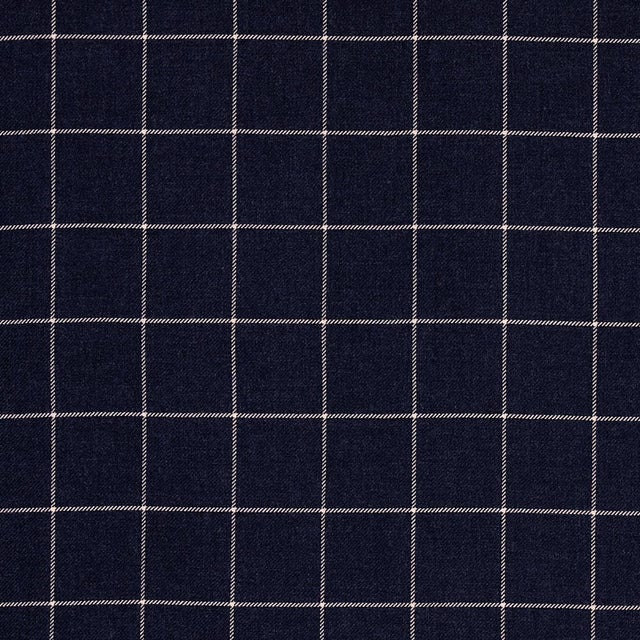 Woven in Scotland and made of pure wool, Bancroft Wool Plaid is a classic mid-scale windowpane check inspired by men’s...