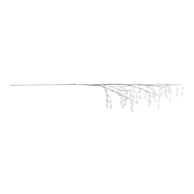 Add elegant sparkle and graceful movement to your holiday décor with this Iridescent Decorative Drop Branch set. Designed...