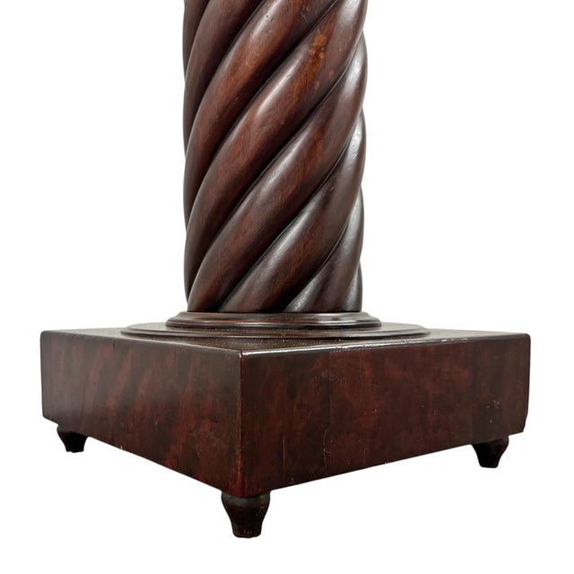 Pair of 19th Century American Empire Pedestals or Plant Stands For Sale - Image 12 of 12
