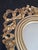 Mid 20th Century Rococo Oval Floral Bow Wall Mirror For Sale - Image 5 of 10