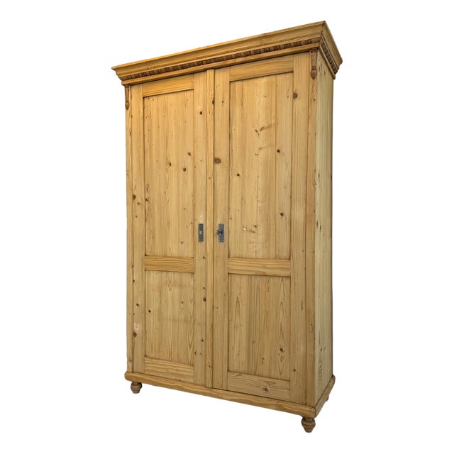 Gründerzeit Farmhouse Cabinet in Natural Wood For Sale