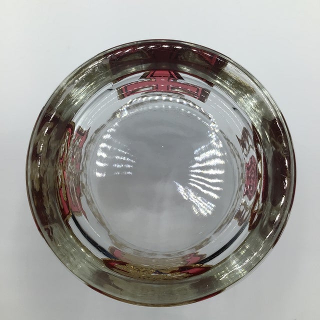 Vintage George’s Briard Medallion Rocks Glasses-Set of 4 For Sale - Image 10 of 12