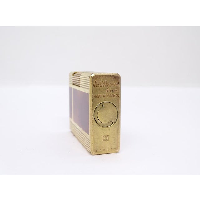 Dupont Lighter in Gold and Chinese Lacquer, France, 1980s For Sale - Image 13 of 18