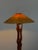 Sculptural Hand-Carved Table Lamp in Teak Wood, 1970s For Sale - Image 9 of 13