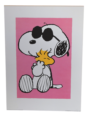 Joe Cool Hugging Woodstock by United Feature Syndicate, 1990s