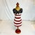 American 1980s Vintage Americana Patriotic Flag Paper Mache Dress Form Mannequin Centerpiece Holiday Accent - 4th of July For Sale - Image 3 of 14