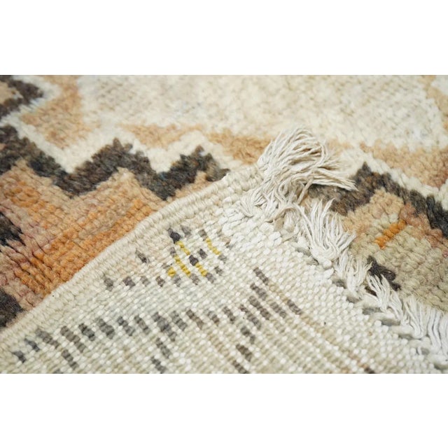 Vintage Morrocan Rug 5'4'' x 7'2'' For Sale - Image 9 of 10