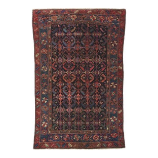 Early 20th Century Antique Persian Malayer Rug, 04'02 X 06'06 For Sale