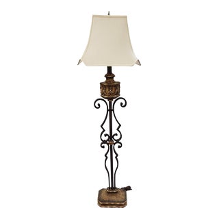 Vintage Traditional Floor Lamp For Sale