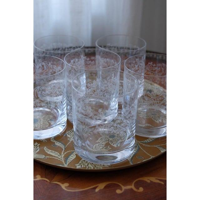 Glasses by Mariana Isra for Ribes the Art of Glass, 1990s, Set of 6 For Sale - Image 18 of 18