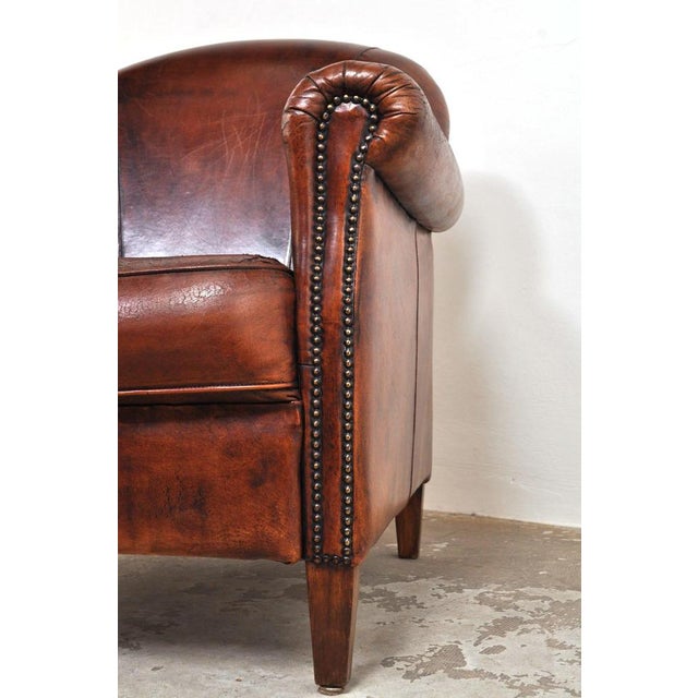 Beautiful armchair with a lovely, lived-in look. 1950s. In good condition and very comfortable! Dimensions: W80 cm x D85...