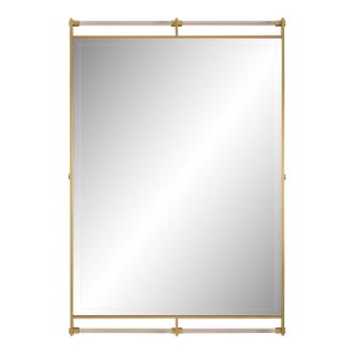 Ripoll Antique Brass Mirror For Sale