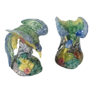 1950s Stangl Pottery Birds of Paradise, Pair