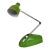 Mid-Century Avocado Green Articulating Library Desk Lamp For Sale