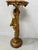 Gold 19th Century Gilded Carved Wooden Display Column For Sale - Image 8 of 14