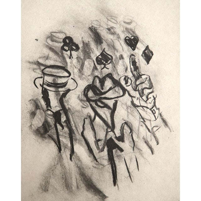 Wood 1980’s Willem De Kooning Framed Print For Sale - Image 7 of 8