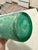 Vintage Murano Scavo Amphora Glass Vase Seafoam Blue Iridescent 12in For Sale - Image 9 of 9
