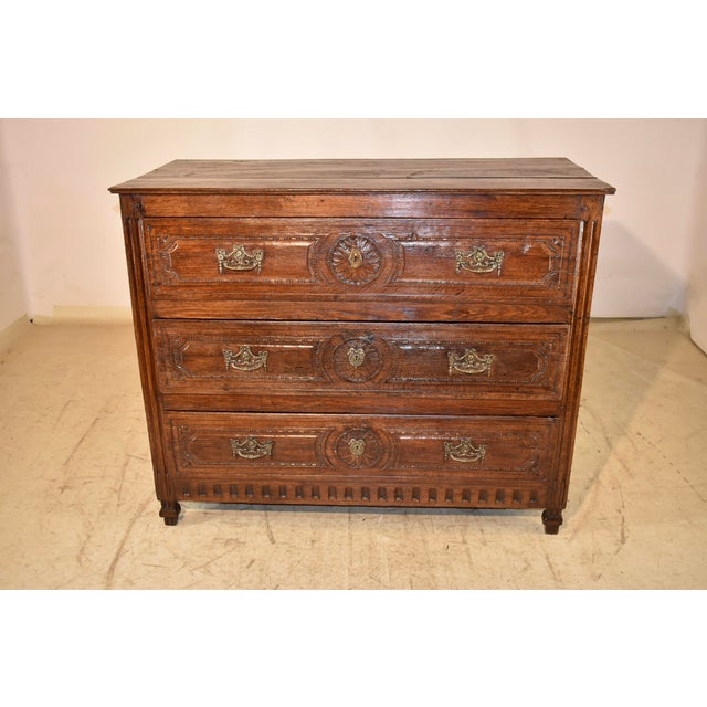 Late 18th Century Directoire Provençal Oak Commode For Sale - Image 11 of 15