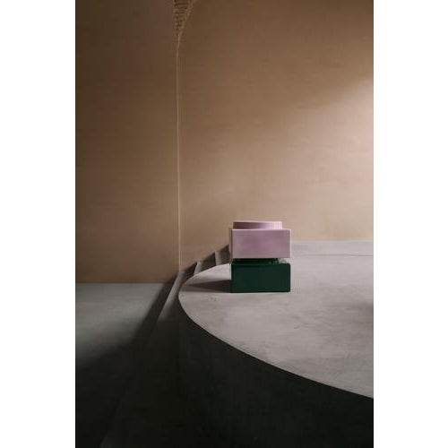 Hidden Secret Two-Piece Decorative Object in Glazed Ceramic by Berto For Sale - Image 6 of 16
