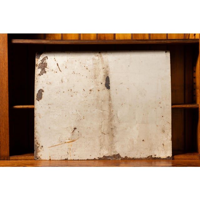 Vintage Goodrich's Cotton Candy Tin Sign For Sale In Chicago - Image 6 of 7