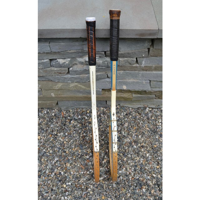 American Mid 20th Century Wooden Tennis Racquets For Sale - Image 3 of 13