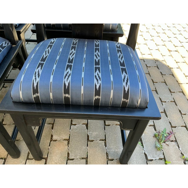 Set of 4 Vintage Century Furniture “Chin Hua” Dining Chairs Design by Raymond Sobota For Sale - Image 10 of 11